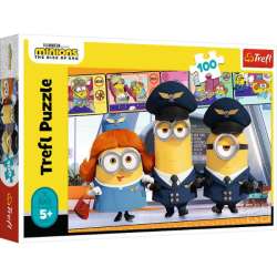 Puzzle Trefl 100 Minionki na lotnisku (16390 TREFL) - 1