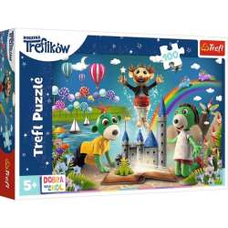 Puzzle Trefl 100 Bajkowy wieczór z Treflikami -Dobranoc (16412 TREFL)