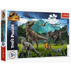 Puzzle 100 elementów Dinozaury Park Jurajski (GXP-830291)