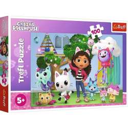 Puzzle 100 Koci Domek Gabi TREFL (GXP-865962) - 1