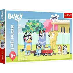 Puzzle 100 elementów Wesoły świat Bluey (GXP-885587) - 1