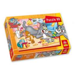 60 elementów. Tom & Jerry, Portret - Puzzle TREFL (17159) - 3