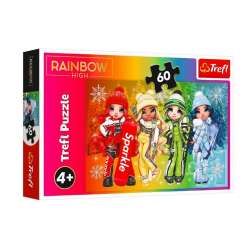 Puzzle 60 elementów Radosne lalki Rainbow high (GXP-837865) - 1