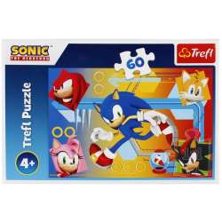 Puzzle 60 elementów Sonic w akcji (GXP-880859) - 1