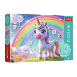 Puzzle 60 Cukierkowy świat TREFL