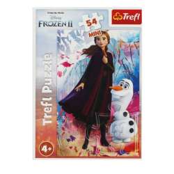 Puzzle 54 mini W świecie Anny i Elsy 1 TREFL - 1