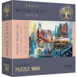 Puzzle 1000el drewniane - New York - Collage 20147 Trefl (20147 TREFL) - 1
