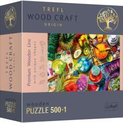 Puzzle 501el drewniane - Kolorowe koktajle 20154 Trefl (20154 TREFL) - 1