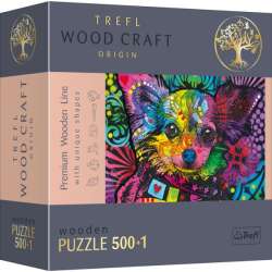 Puzzle 501el drewniane - Kolorowy szczeniak 20160 Trefl (20160 TREFL) - 1