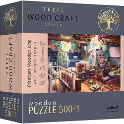 Puzzle drewniane 500+1 Skarby na strychu TREFL