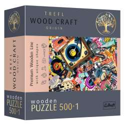 Puzzle drewniane 500+1 W świecie muzyki TREFL (GXP-856876) - 1