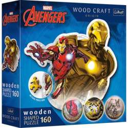 Puzzle drewniane 160el. Avengers Odważny Airon Man 20183 Trefl (20183 TREFL) - 1