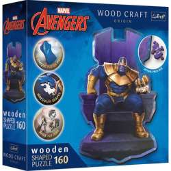 Puzzle drewniane 160el. Avengers Thanos na tronie 20184 Trefl (20184 TREFL)