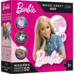 Puzzle drewniane 50el Piękna Barbie 20201 Trefl (20201 TREFL) - 1