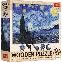 Puzzle drewniane 200 Gwiaździsta Noc TREFL - 1