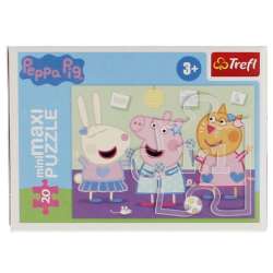 Puzzle 20 miniMaxi Beztrsoki dzień Peppy 3 TREFL - 1