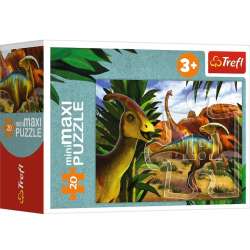 Puzzle 20 miniMaxi Poznaj świat dinozaurów 2 TREFL - 1