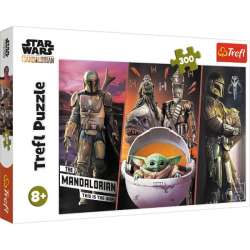 Puzzle 300el Tajemniczy Baby Yoda. Star Wars The Mandalorian 23002 Trefl p8 (23002 TREFL)