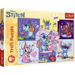 Puzzle 300 Zakręcony Stitch TREFL