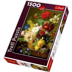 PUZZLE TREFL 1500 MARTWA NATURA Z KWIATAMI (GXP-520789) - 1