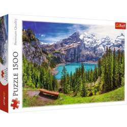 Puzzle 1500 elementów Jezioro Oeschinen, Alpy (GXP-740134) - 1