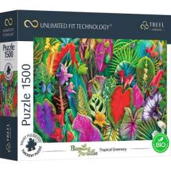 Puzzle 1500el UFT Blooming Paradise: Tropical Greenery 26208 Trefl (26208 TREFL)