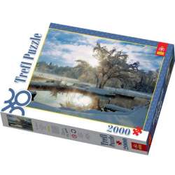 PUZZLE TREFL 2000 PORANEK NAD JEZIOREM (GXP-505204) - 3