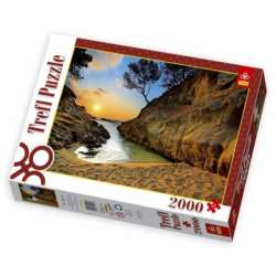 PUZZLE TREFL 2000 WSCHÓD SŁOŃCA COSTA BRAVA (27048) - 3
