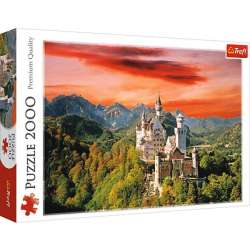 PUZZLE TREFL 2000 ZAMEK NOWY ŁABĘDZI KAMIEŃ, BAWARIA (27050) - 2
