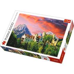 PUZZLE TREFL 2000 ZAMEK HOHENSCHWANGAU W BAWARII (27053) - 2