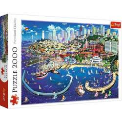 Puzzle 2000el Zatoka San Francisco 27107 Trefl (27107 TREFL) - 1