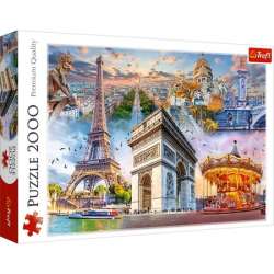 Puzzle 2000el Weekend w Paryżu 27125 Trefl (27125 TREFL) - 1