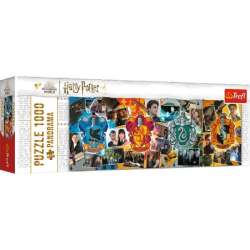 Puzzle 1000 Panorama Cztery domy Hogwartu Trefl 29051 (29051 TREFL) - 1