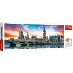 Puzzle 500el Panorama Big Ben i Pałac Westminsterski Londyn p16 (29507 TREFL) - 1