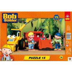 15 elementów ramka - Bob Budowniczy "Bob i Marta na budowie" - Puzzle TREFL (GXP-506869) - 2