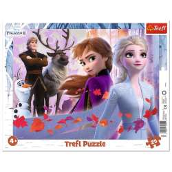 Puzzle 25el ramkowe Przygoda w Krainie Lodu. Frozen 2 31345 Trefl p16 (31345 TREFL) - 1