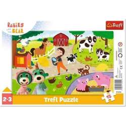 Puzzle ramkowe 15 Urocze Bobaski TREFL (31414 TREFL) - 1