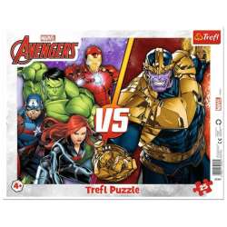 Puzzle ramkowe 25el. Niezwyciężona Drużyna Avengers Disney Marvel (31427 TREFL) - 1