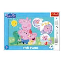 Puzzle ramkowe 15 Najmilsza świnka TREFL