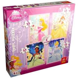 PUZZLE TREFL 4w1 KSIĘŻNICZKI DISNEY'A 35+48+54+70el. (GXP-510212) - 2