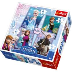 Puzzle 4w1 Frozen 34210 Trefl (34210 TREFL) - 1