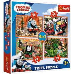 Puzzle Trefl 3w1 Thomas & Friends Podróże po świecie (GXP-642042) - 1