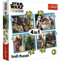 Puzzle 4w1 Mandalorian /Lucasfilm Star Wars (GXP-788794)