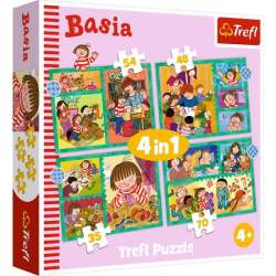 Puzzle 4w1 Przygoda Basi Trefl 34606 (34606 TREFL) - 1