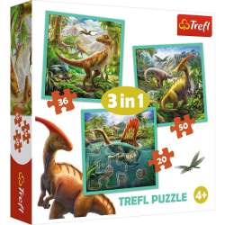 Puzzle Trefl 3w1 Niezwykły świat Dinozaurów (GXP-645298) - 1