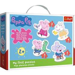 Puzzle Baby My first puzzles Urocza Świnka Peppa 36086 Trefl (36086 TREFL) - 1