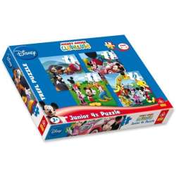  JUNIOR 4+6+9+12 elem MIKI & FRIENDS -Puzzle TREFL (GXP-504113) - 2