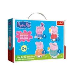 Puzzle Baby Classic - Mała świnka wśród przyjaciół - 1