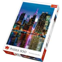 Puzzle Trefl 500 Pełnia księżyca nad Manhattanem (37261 TREFL) - 1