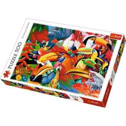 Puzzle 500el Kolorowe ptaki 37328 Trefl p8 (37328 TREFL) - 1